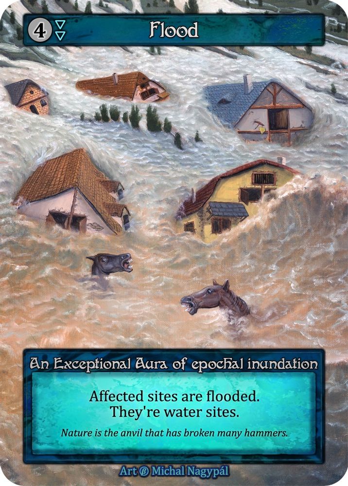 Flood, Standard, front
