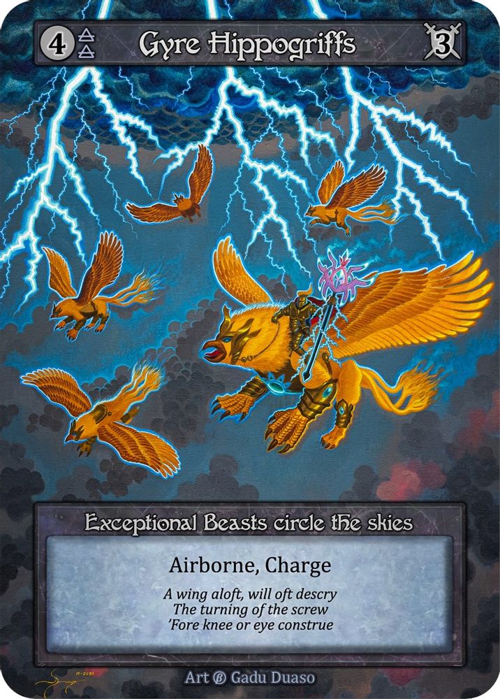 Gyre Hippogriffs, Standard, front