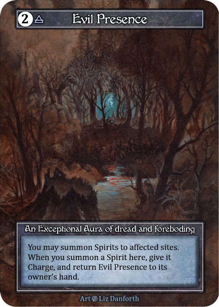 Evil Presence (Foil), Foil, front