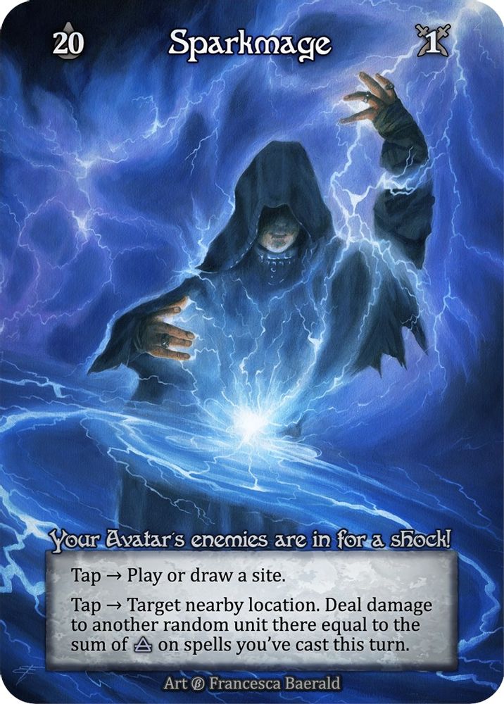 Sparkmage, Standard, front