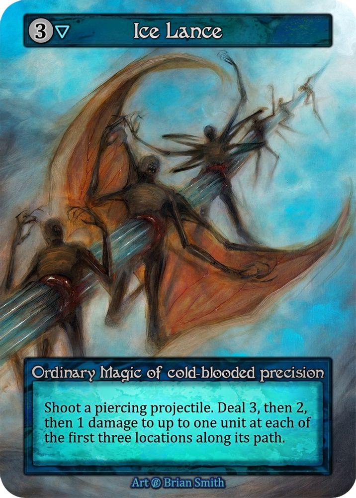 Ice Lance, Standard, front