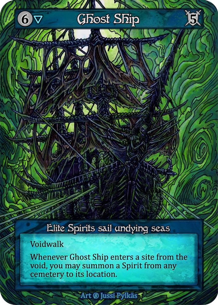 Ghost Ship, Standard, front