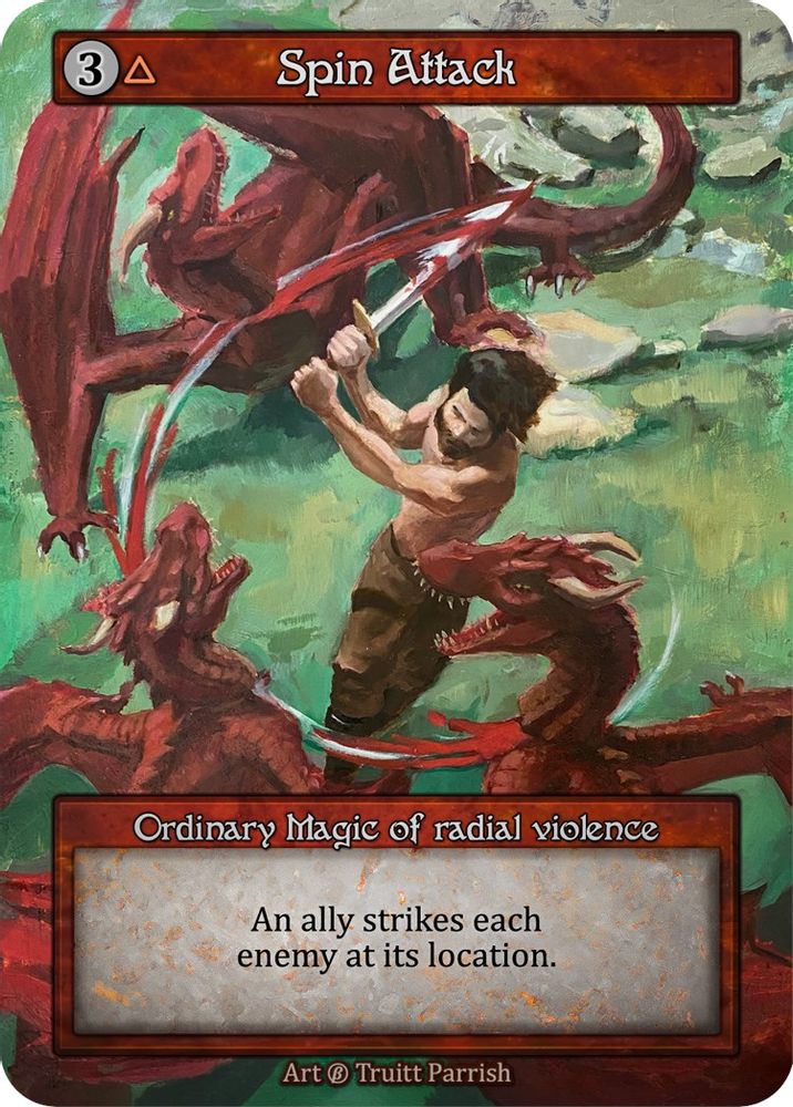 Spin Attack, Standard, front
