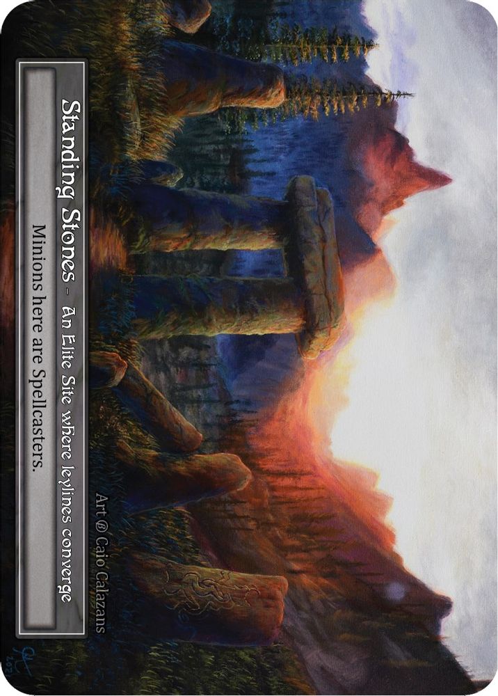 Standing Stones (Foil), Foil, front