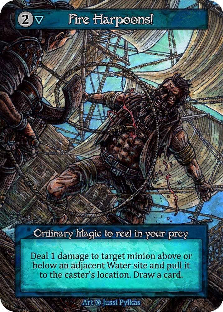 Fire Harpoons!, Standard, front