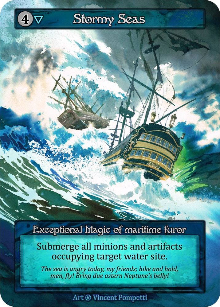 Stormy Seas, Standard, front