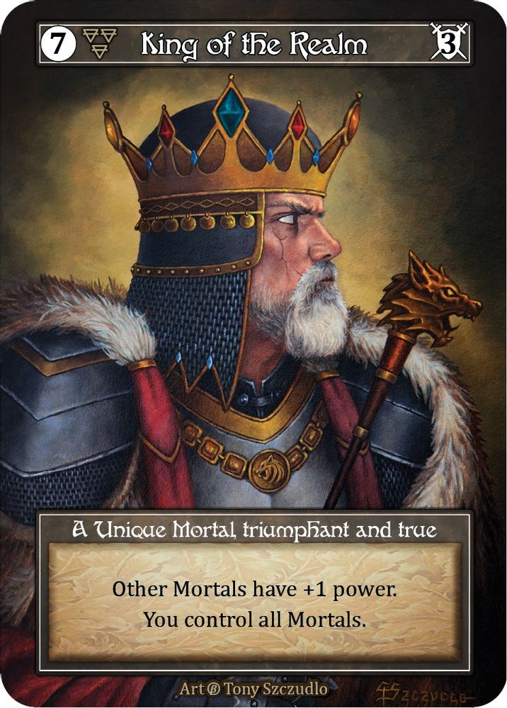 King of the Realm (Foil), Foil, front
