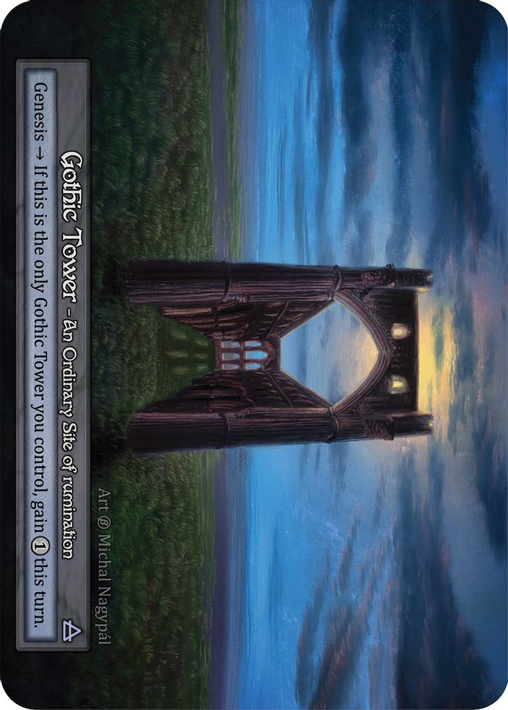 Gothic Tower, Standard, front