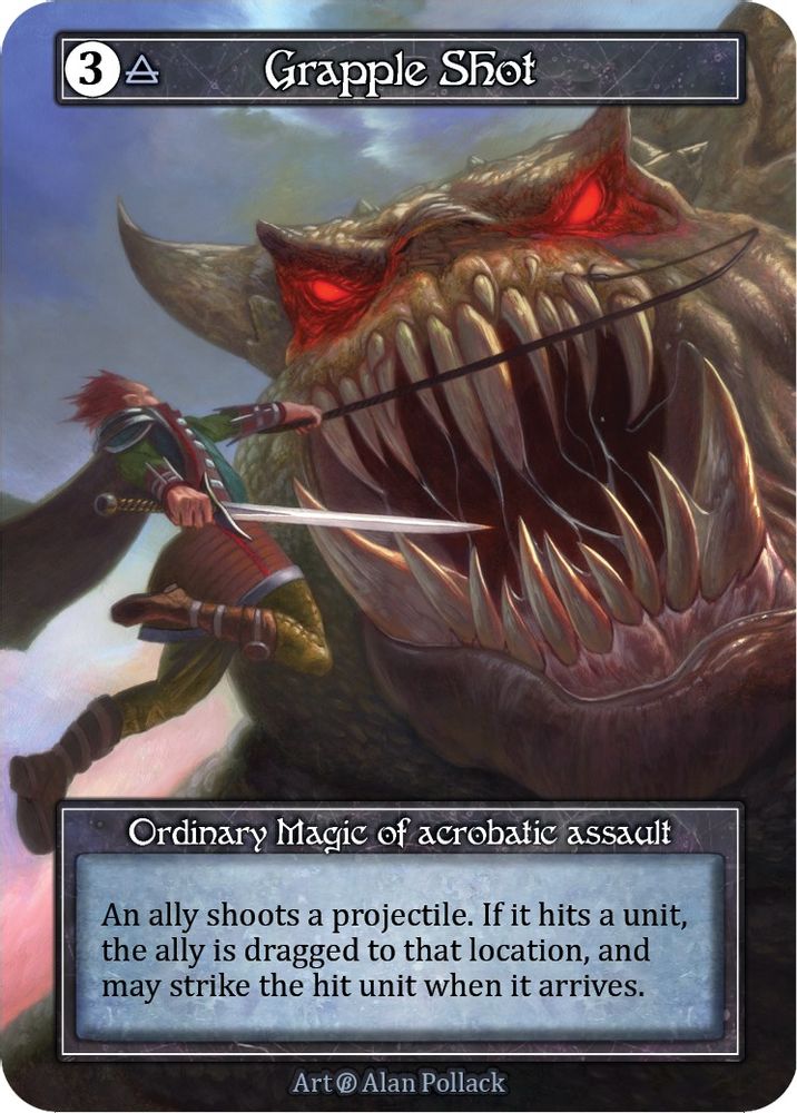 Grapple Shot (Foil), Foil, front