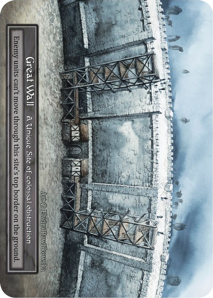 Great Wall (Foil), Foil, front