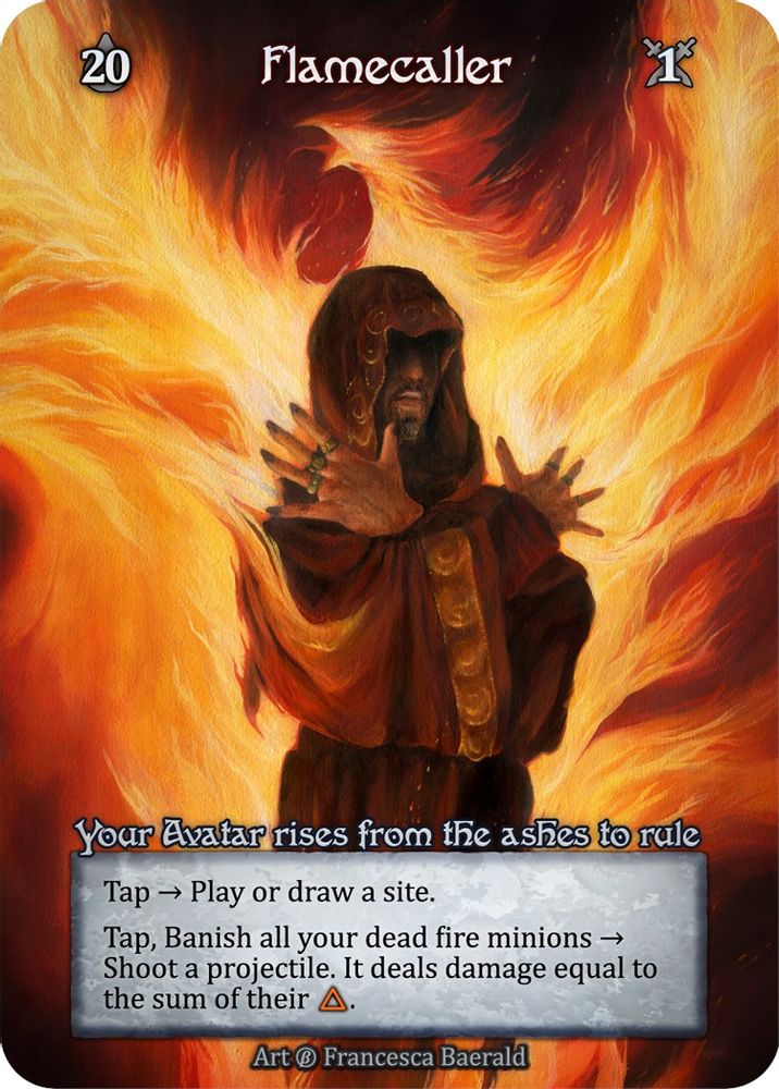 Flamecaller, Standard, front