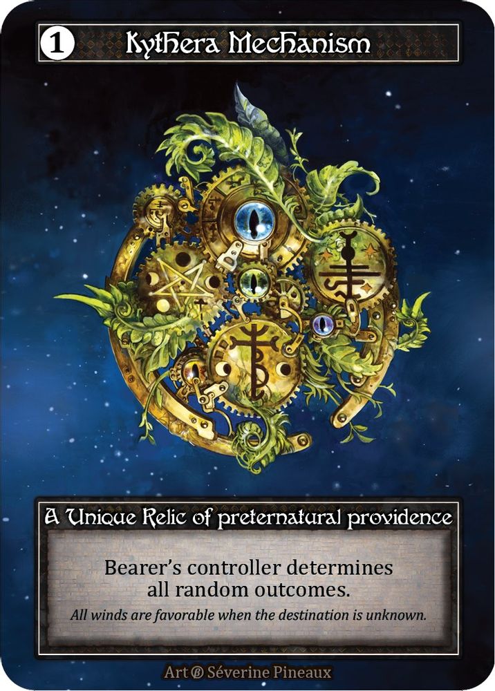 Kythera Mechanism (Foil), Foil, front