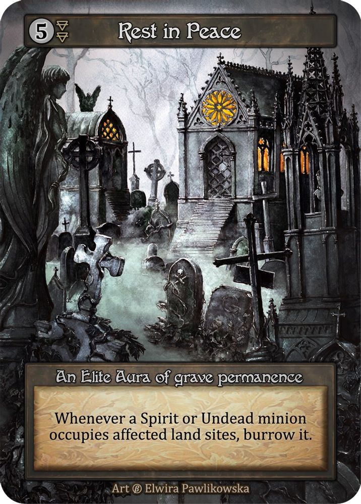 Rest in Peace, Standard, front