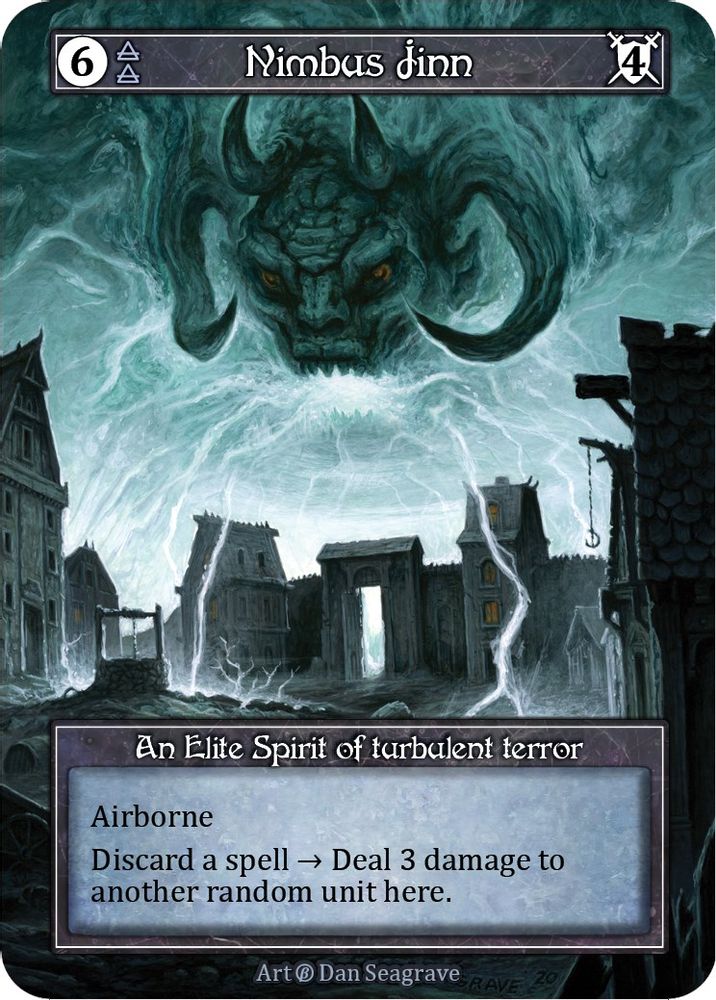 Nimbus Jinn (Foil), Foil, front