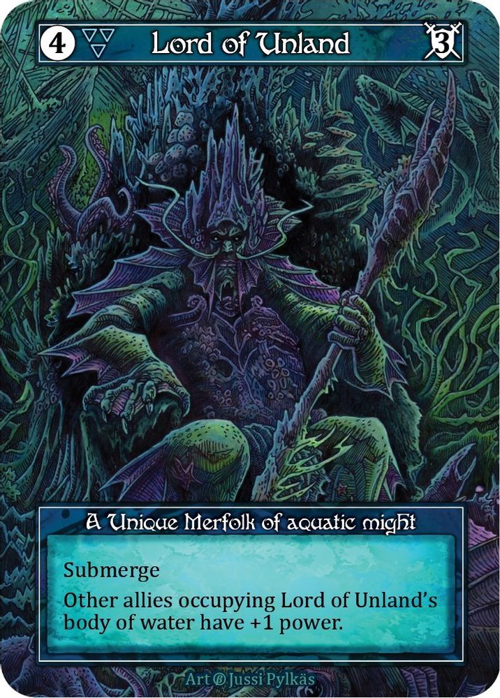 Lord of Unland (Foil), Foil, front