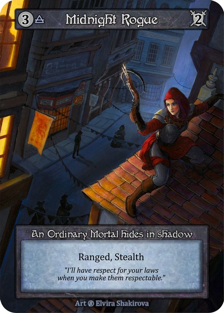 Midnight Rogue, Standard, front