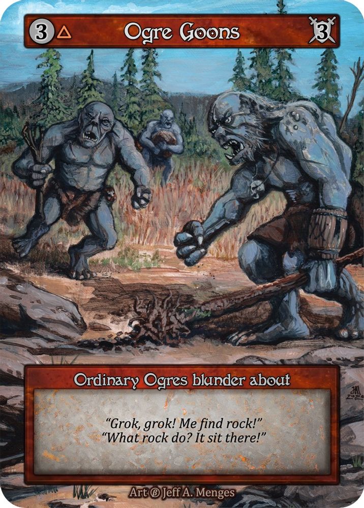 Ogre Goons, Standard, front