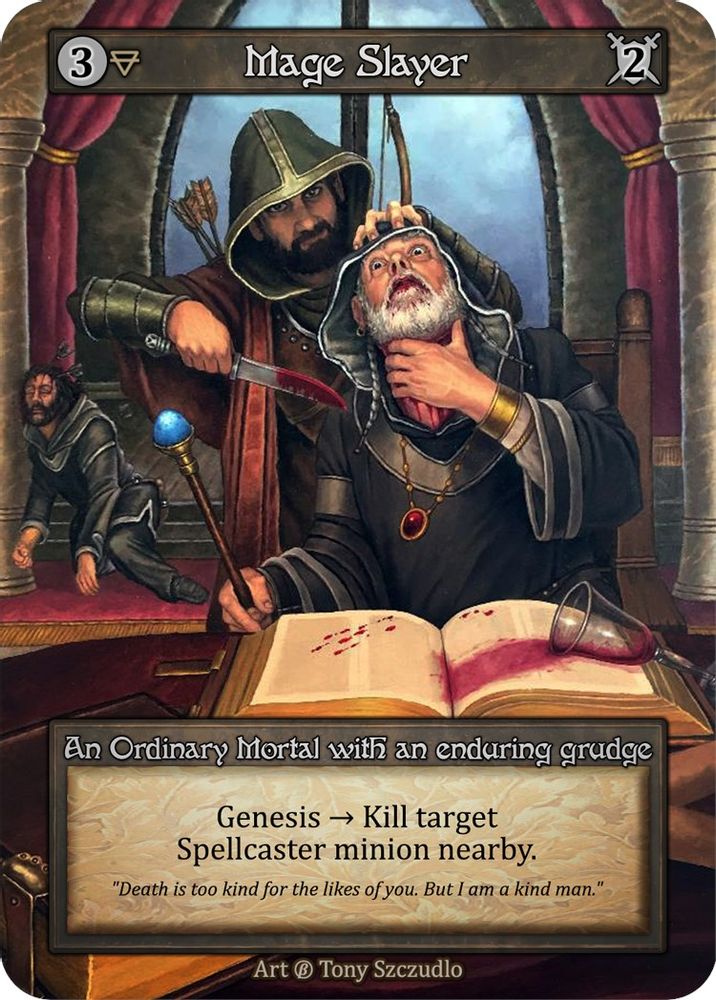 Mage Slayer, Standard, front
