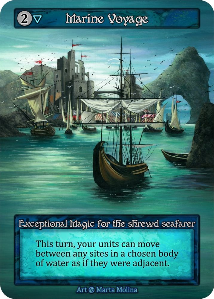 Marine Voyage, Standard, front