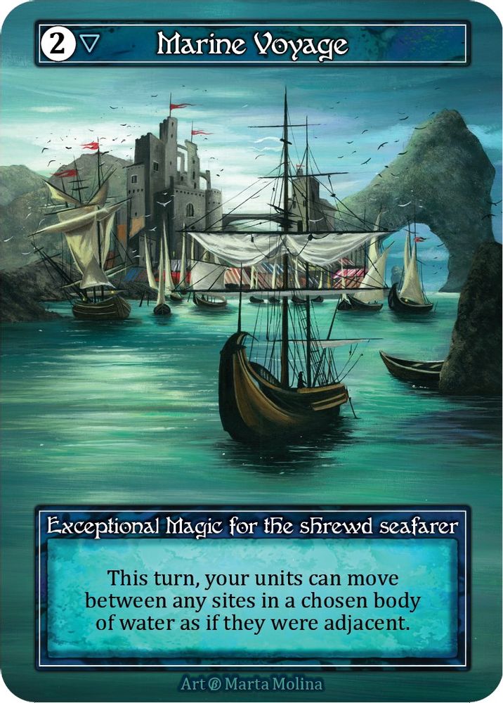 Marine Voyage (Foil), Foil, front