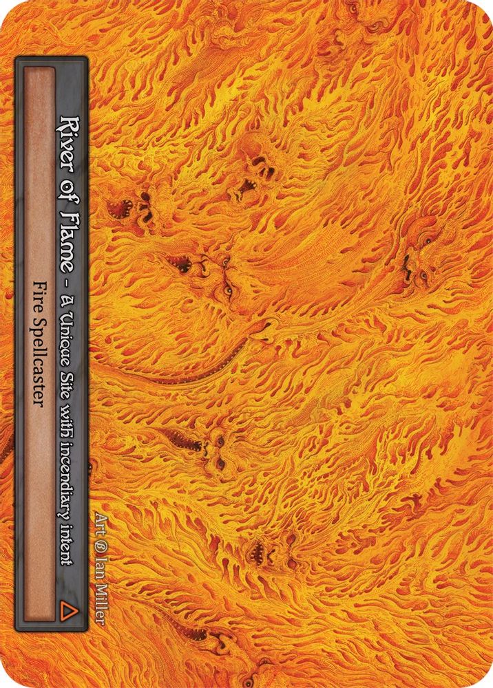 River of Flame, Standard, front