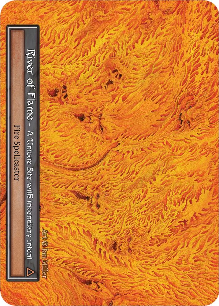 River of Flame (Foil), Foil, front