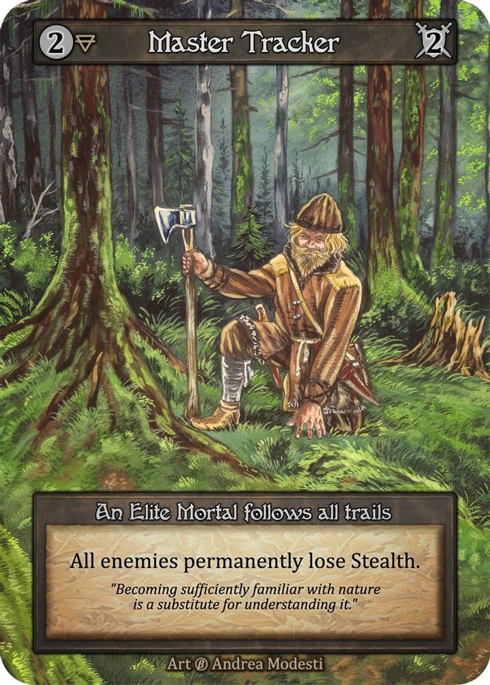 Master Tracker, Standard, front