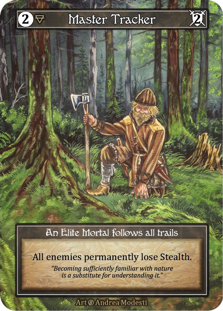 Master Tracker (Foil), Foil, front
