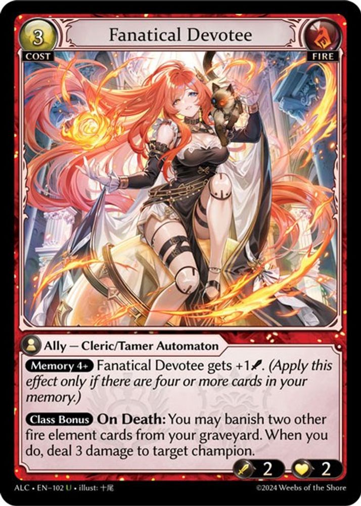 Fanatical Devotee, Standard, front