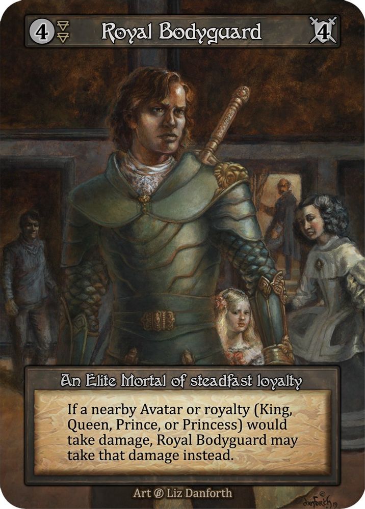 Royal Bodyguard, Standard, front