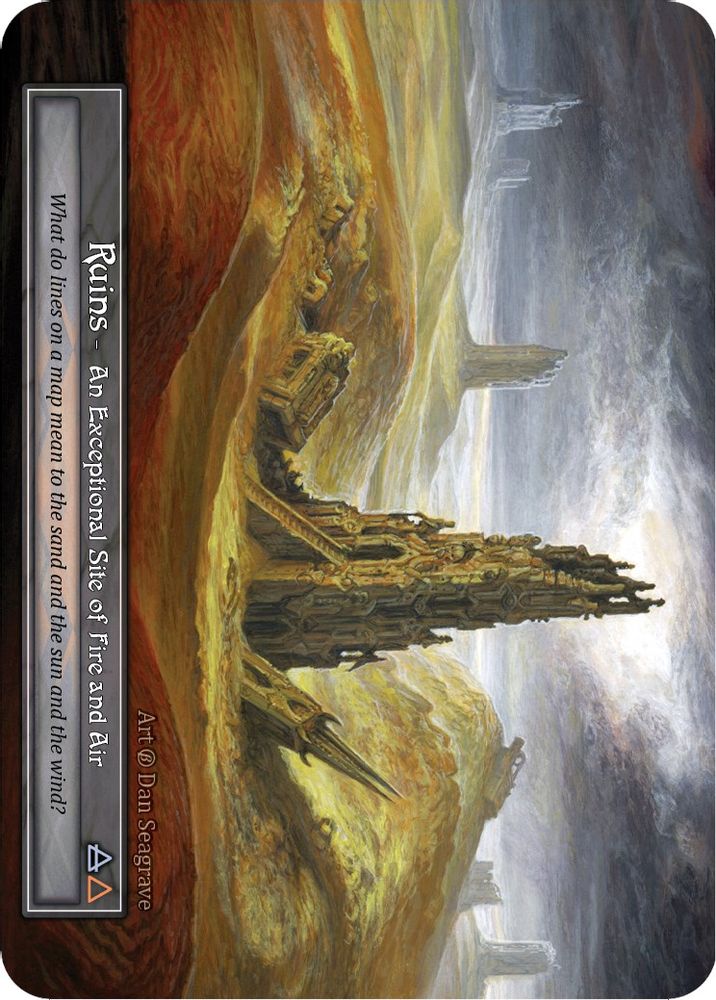 Ruins (Foil), Foil, front
