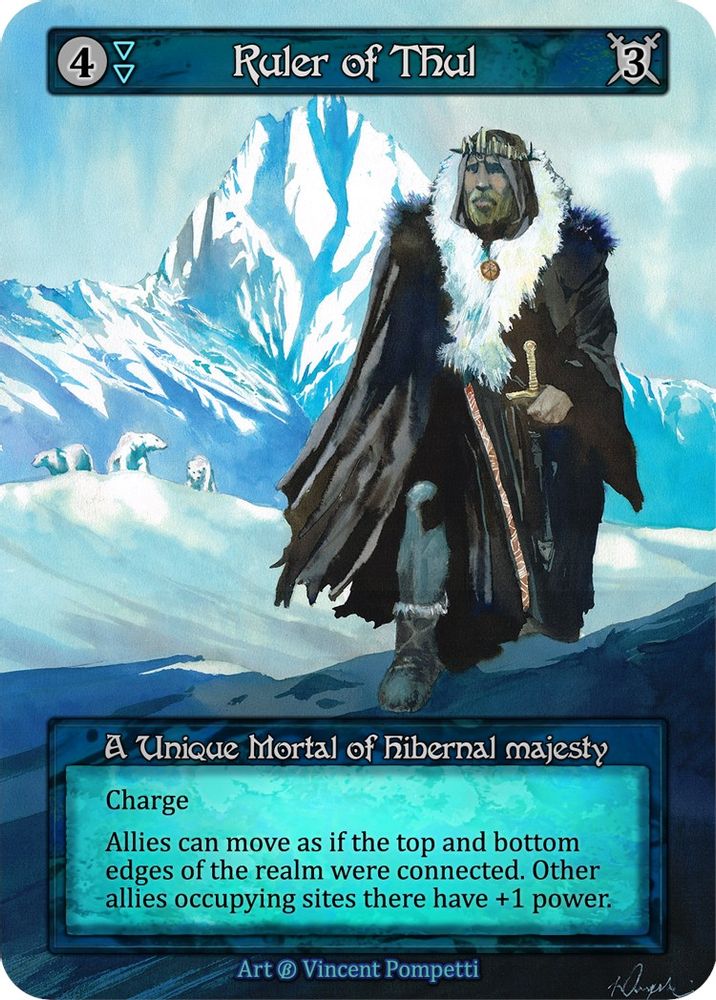 Ruler of Thul, Standard, front