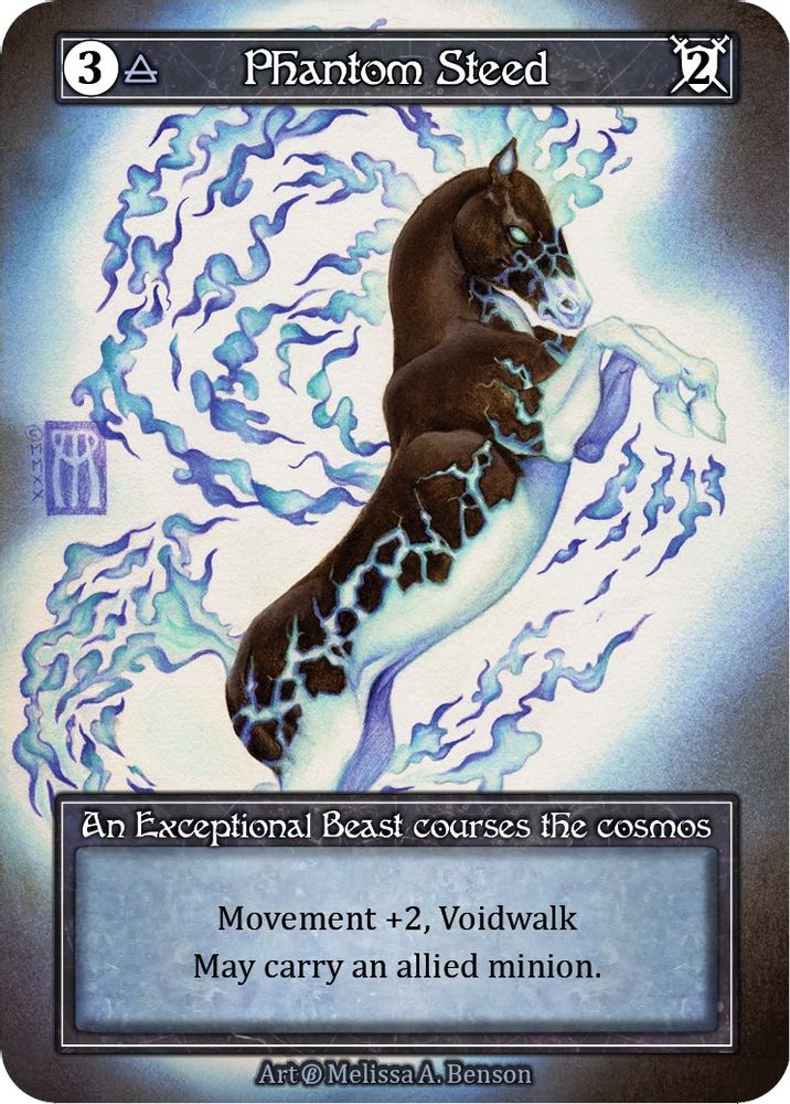 Phantom Steed (Foil), Foil, front