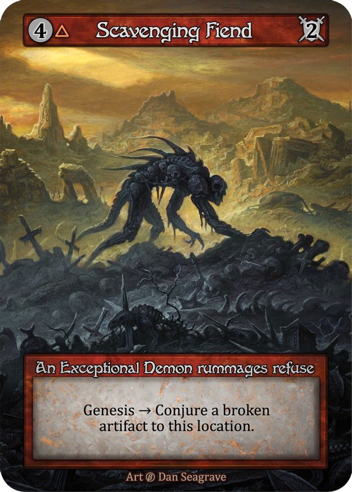Scavenging Fiend, Standard, front