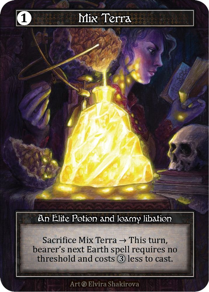 Mix Terra (Foil), Foil, front
