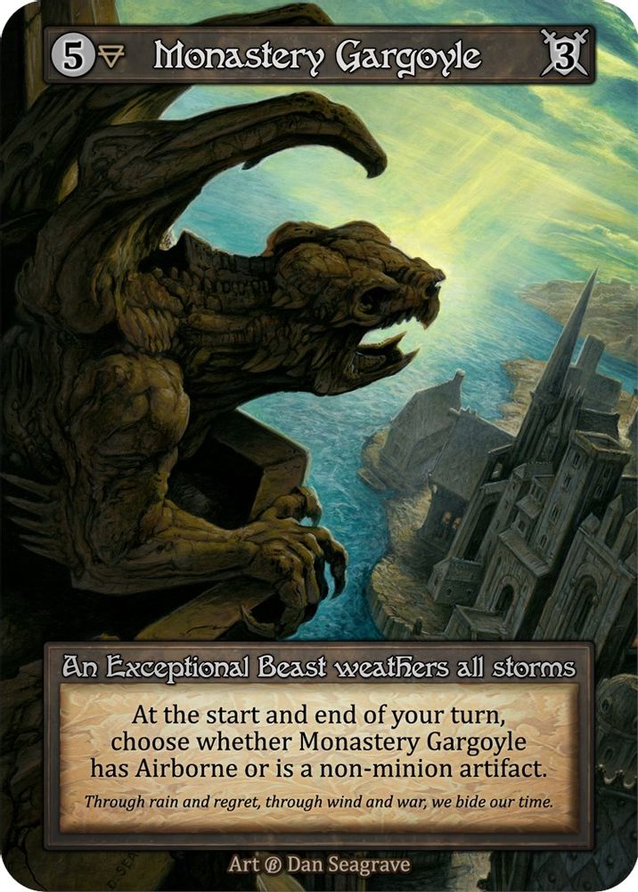 Monastery Gargoyle, Standard, front