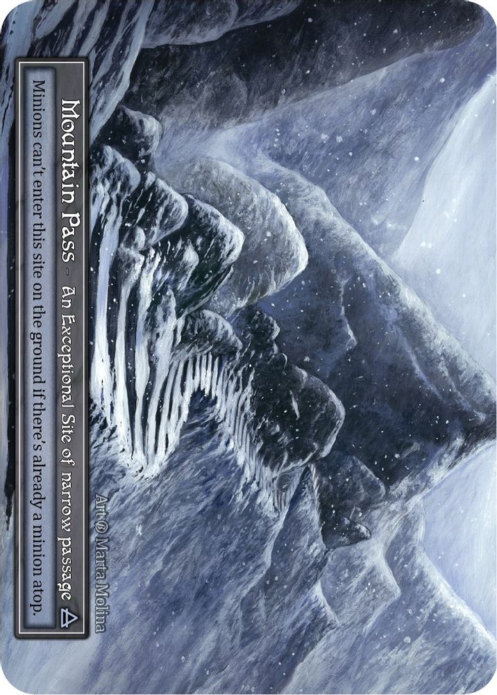 Mountain Pass (Foil), Foil, front