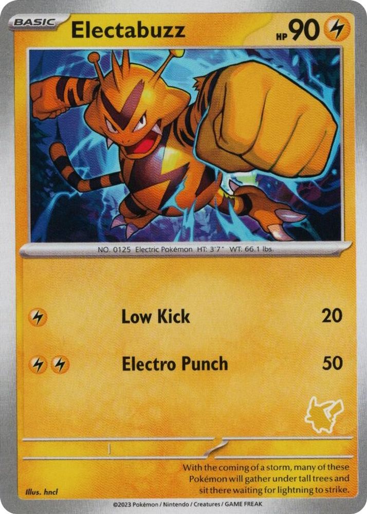 Electabuzz, Standard, front