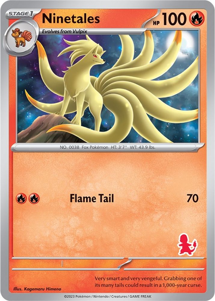 Ninetales, Standard, front