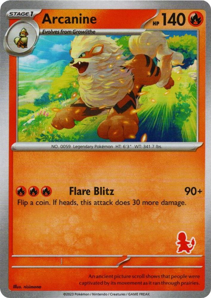 Arcanine, Standard, front