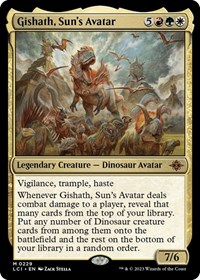 Gishath, Sun's Avatar, The Lost Caverns of Ixalan