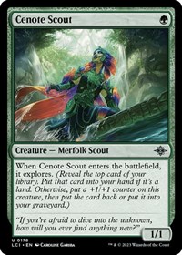Cenote Scout, The Lost Caverns of Ixalan