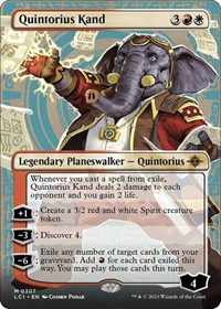 Quintorius Kand (0307) (Borderless), The Lost Caverns of Ixalan