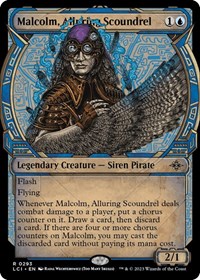 Malcolm, Alluring Scoundrel (Showcase), The Lost Caverns of Ixalan