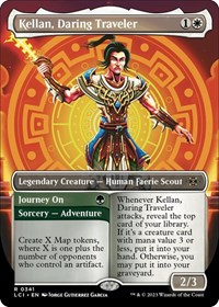 Kellan, Daring Traveler (Borderless), The Lost Caverns of Ixalan