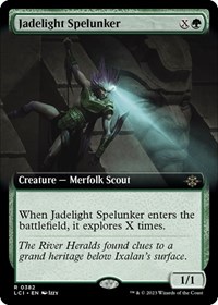 Jadelight Spelunker (Extended Art), The Lost Caverns of Ixalan