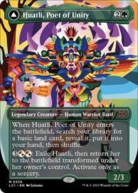 Huatli, Poet of Unity (Borderless), The Lost Caverns of Ixalan