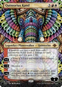 Quintorius Kand (0352) (Borderless), The Lost Caverns of Ixalan