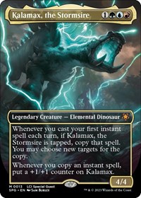 Kalamax, the Stormsire (Borderless), Special Guests