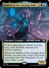 Hakbal of the Surging Soul (Extended Art), Commander: The Lost Caverns of Ixalan